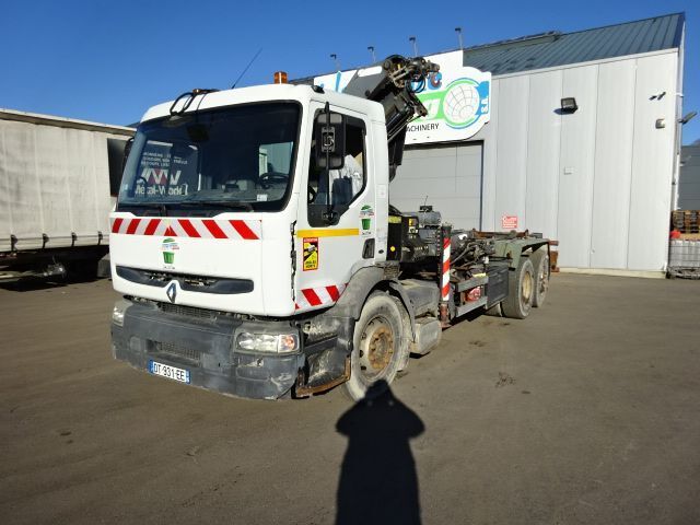 Cable system truck Renault Premium 370 dci - 6x2 - container system - crane/grue
