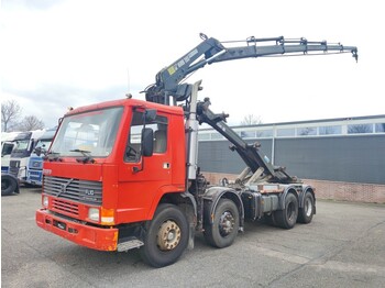 Cable system truck Volvo FL10 8x4 DayCab Euro1 - HIAB 195-5 Radiografisch + Translift Kettingsysteem 26T (V448): picture 1