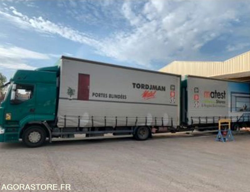 Truck Camion remorque Renault premium - 2010