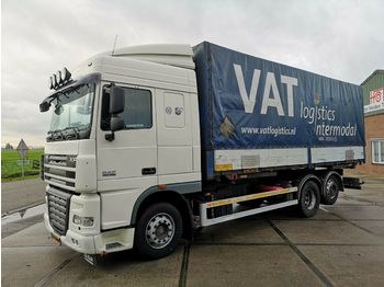 Container transporter/ swap body truck DAF FAR XF 105.460 SC | Retarder | Manuel | BDF Syst