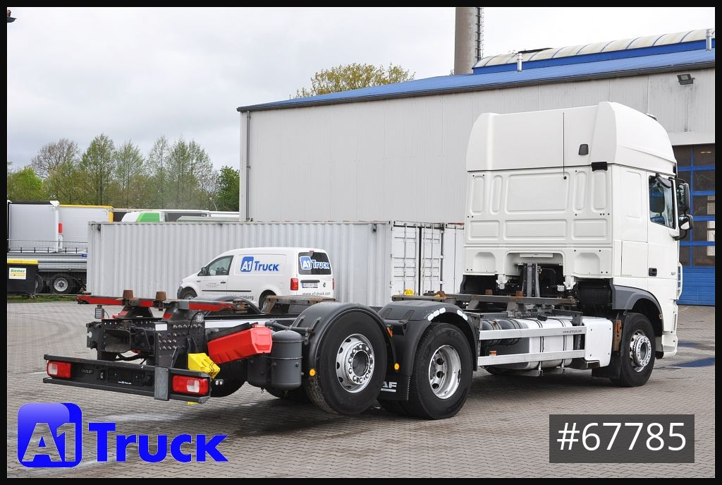 Container transporter/ Swap body truck DAF XF 450, SSC, BDF Intader, Standklima,
