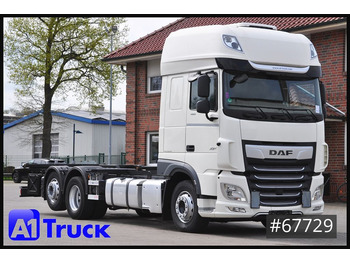 Container transporter/ Swap body truck DAF XF 480 FAR SSC, BDF Intader, Standklima,