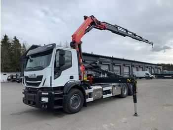 Container transporter/ swap body truck IVECO XWay 260S48 6x2*4