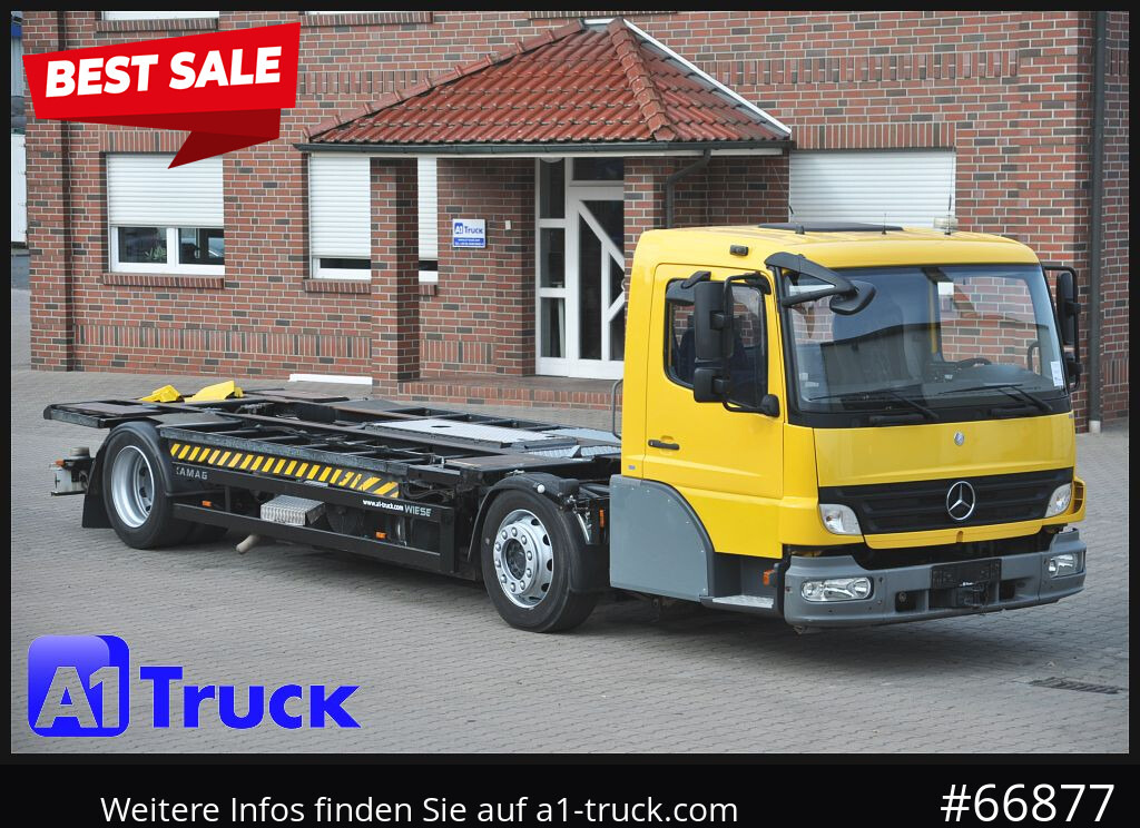Container transporter/ Swap body truck KAMAG Kamag Wiesel, Umsetzer, Rangierer, 40Km/h,