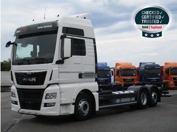 Container transporter/ swap body truck MAN TGX 26.440 6X2-2 LL (XXL,Intarder)