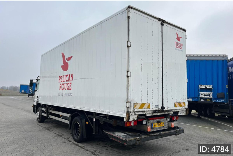 Container transporter/ Swap body truck Mercedes-Benz Atego 1218 Day Cab, Euro 5, BDF / Automatic / standklima / DHOLLANDIA 2000KG