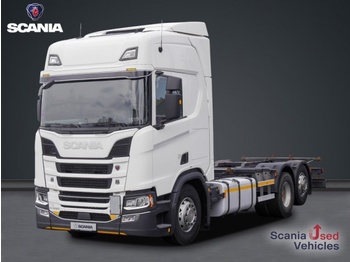 SCANIA R 450 B6x2*4NB Lenkachse, Standklima - container transporter/ swap body truck