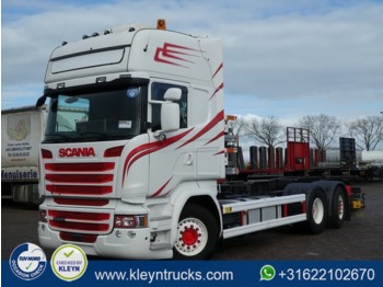 Container transporter/ swap body truck Scania R450 tl e6 6x2*4 ret.
