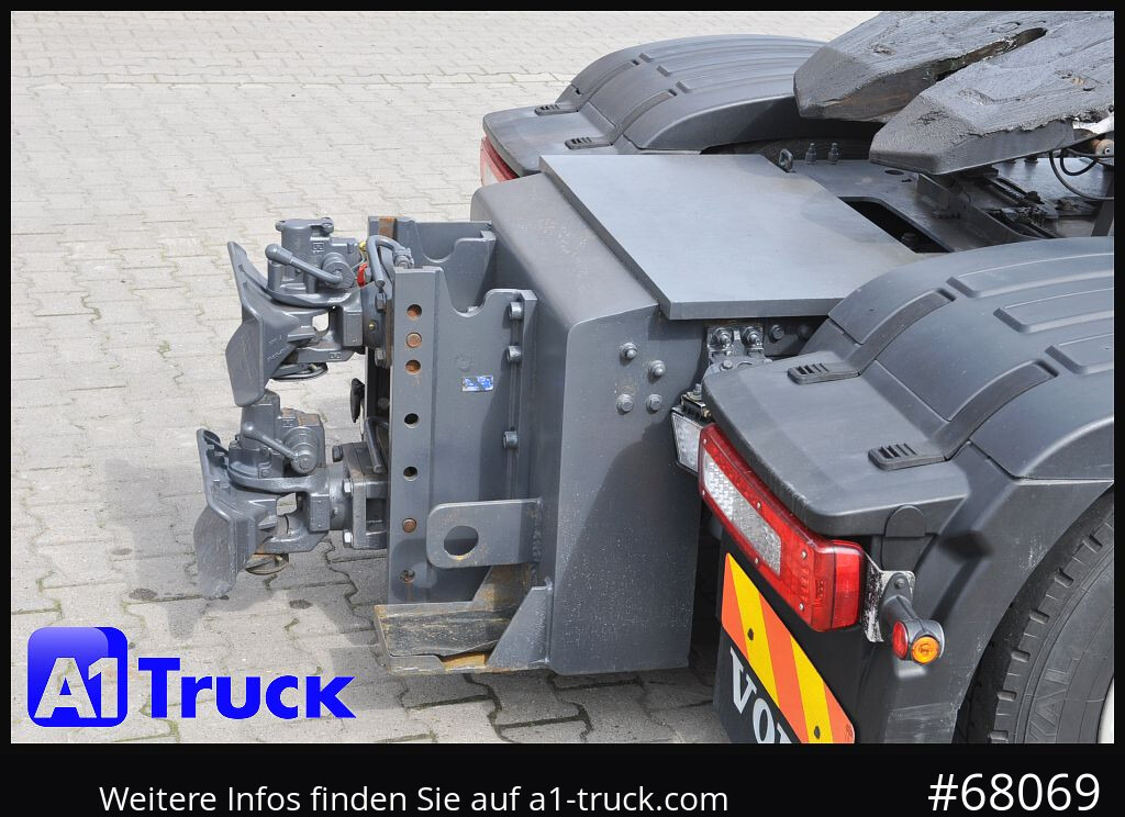 Container transporter/ Swap body truck VOLVO FH 460, Überführer, Terberg, Kamag 2x AHK, verstellbare Sattelplatte,