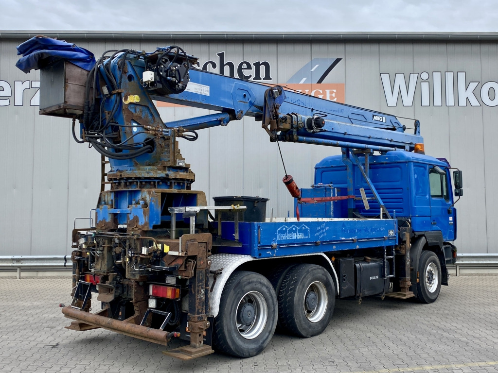 Crane truck MAN 27.464 6x4 / MKG HMK 350a2L Kran