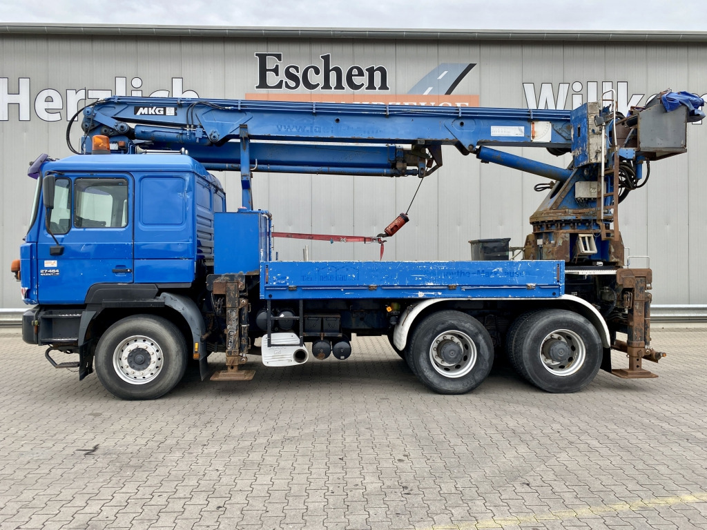 Crane truck MAN 27.464 6x4 / MKG HMK 350a2L Kran