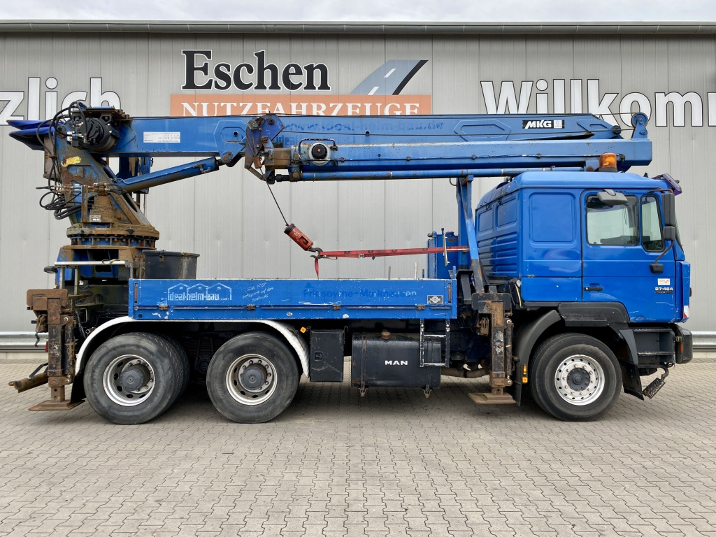Crane truck MAN 27.464 6x4 / MKG HMK 350a2L Kran