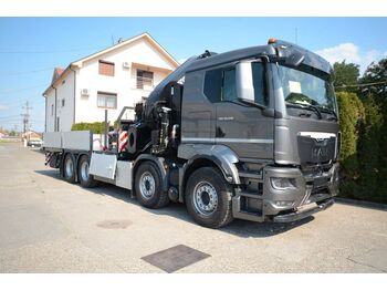 Crane truck MAN TGS 35.510 8x4 BL HIAB X-HiPro858E-8 & Jib150x-6