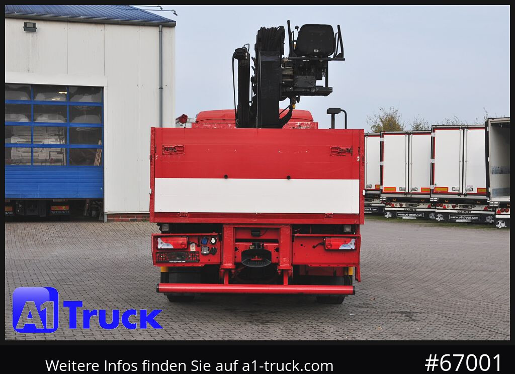 Crane truck MAN TGX 26.400, Hiab Kran, Lenk-Liftachse,