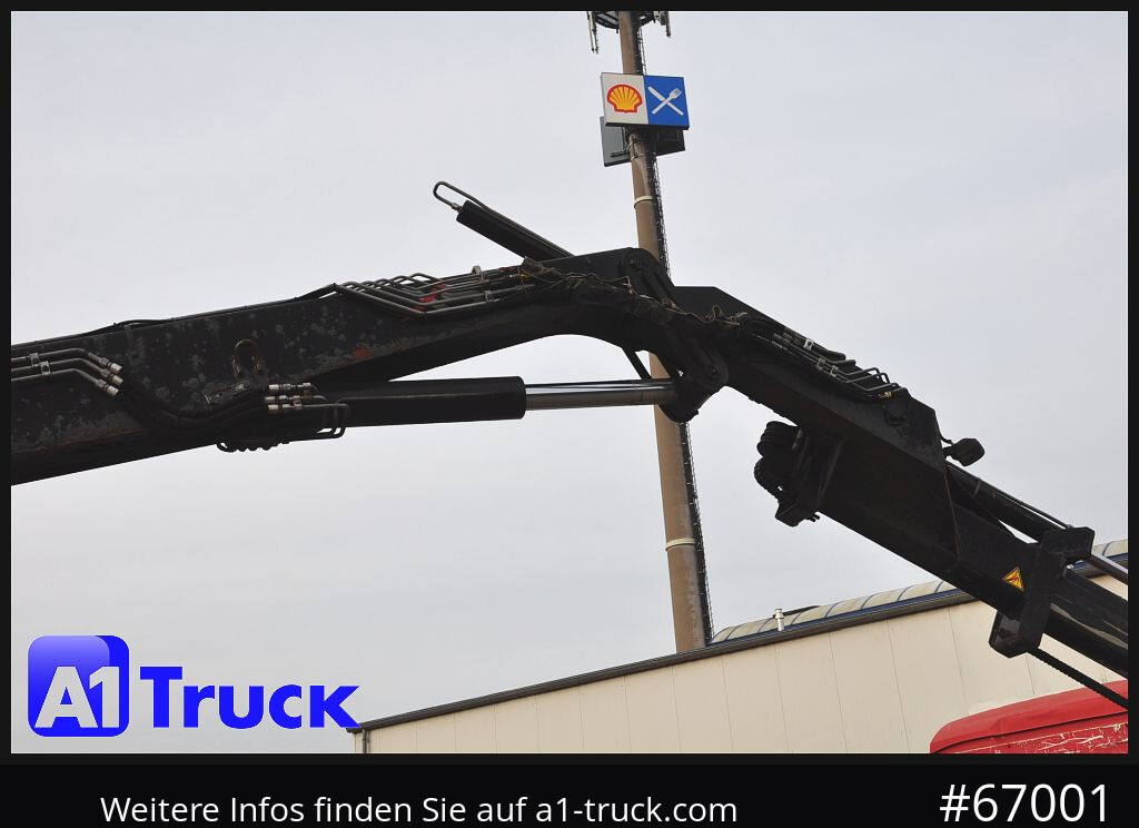 Crane truck MAN TGX 26.400, Hiab Kran, Lenk-Liftachse,