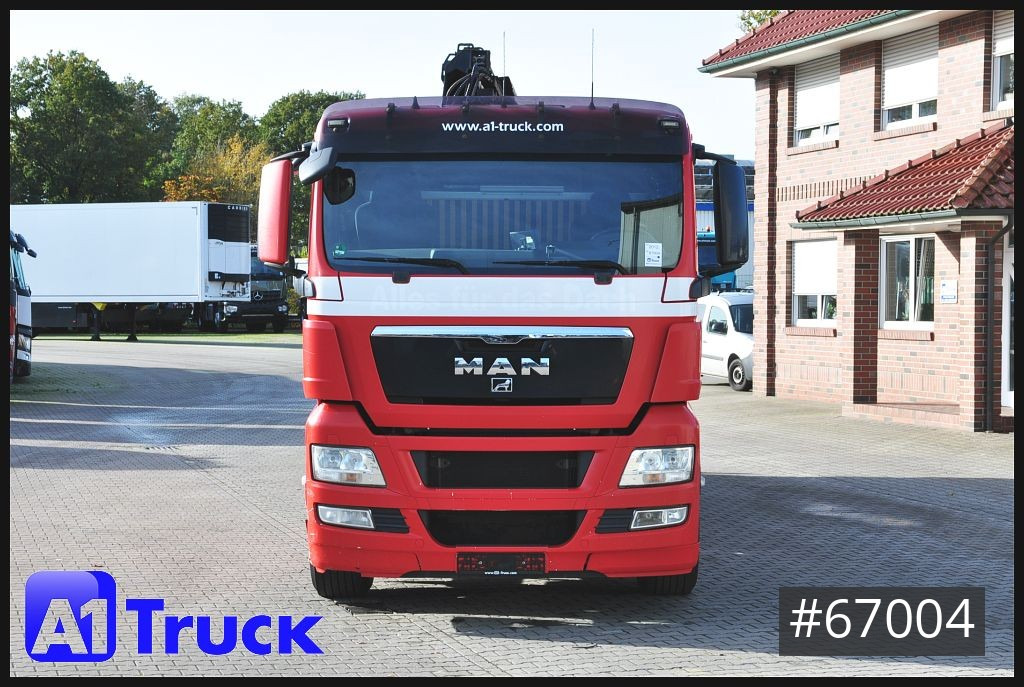 Crane truck MAN TGX 26.400, Hiab XS 211, Lenk-Liftachse,