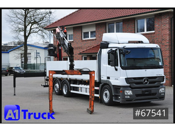 Crane truck MERCEDES-BENZ Actros 2536 MP3, Palfinger PK 18001L, Lift-Lenk
