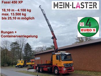 Crane truck Mercedes-Benz 2644 6x4 Fassi 450XP 18m 4.100 kg max 13.500kg