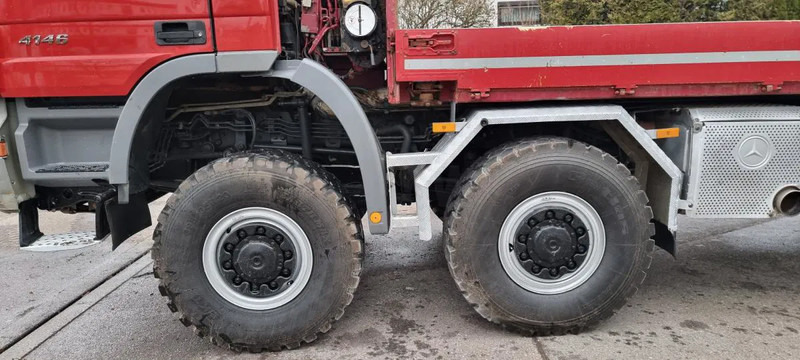 Crane truck Mercedes-Benz AK 8X8 FASSI 660 EINZELBER SEILWINDE