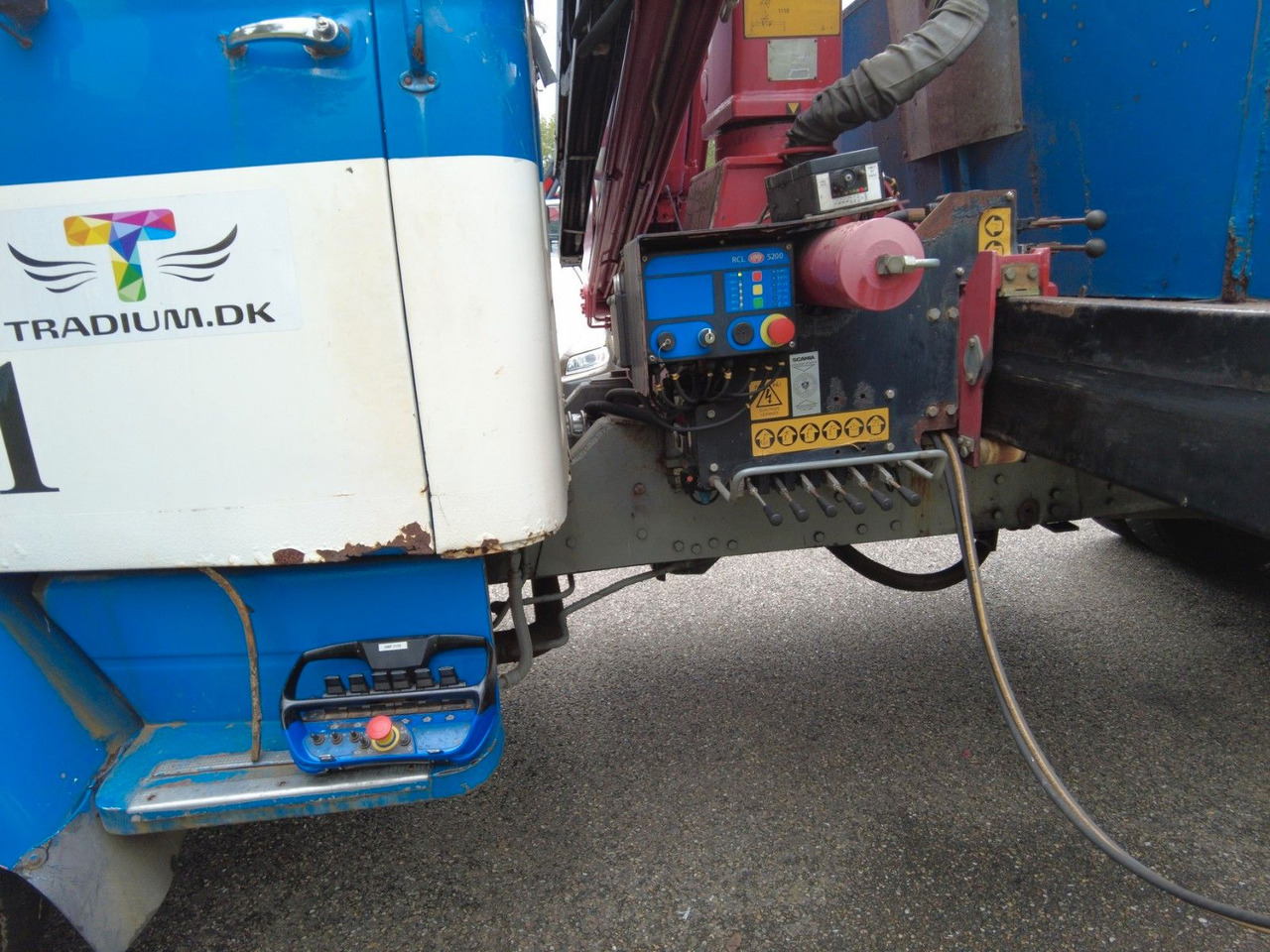 Crane truck Scania 86 6x2