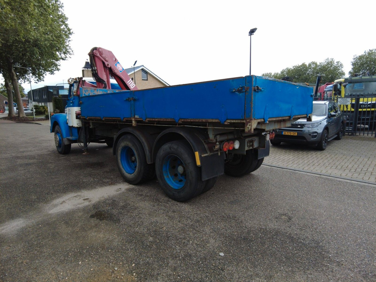 Crane truck Scania 86 6x2
