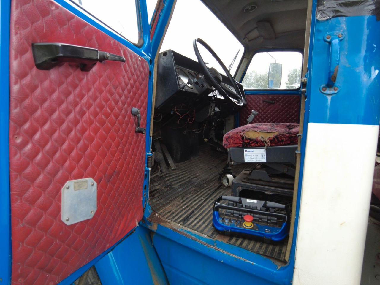 Crane truck Scania 86 6x2