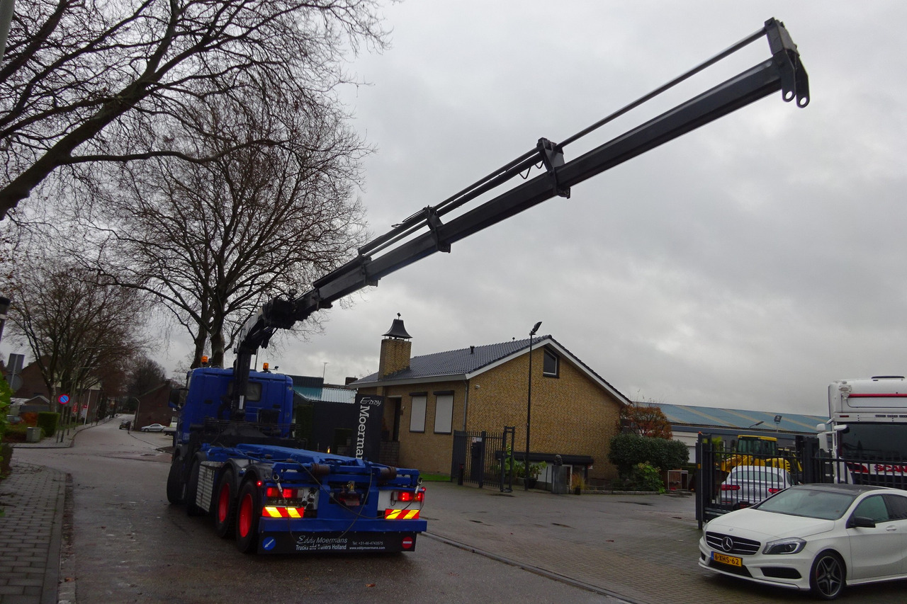 Crane truck Scania R 124G 420 8x2