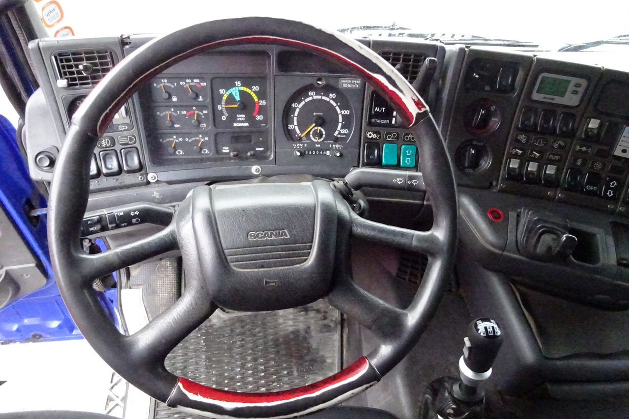 Crane truck Scania R 124G 420 8x2