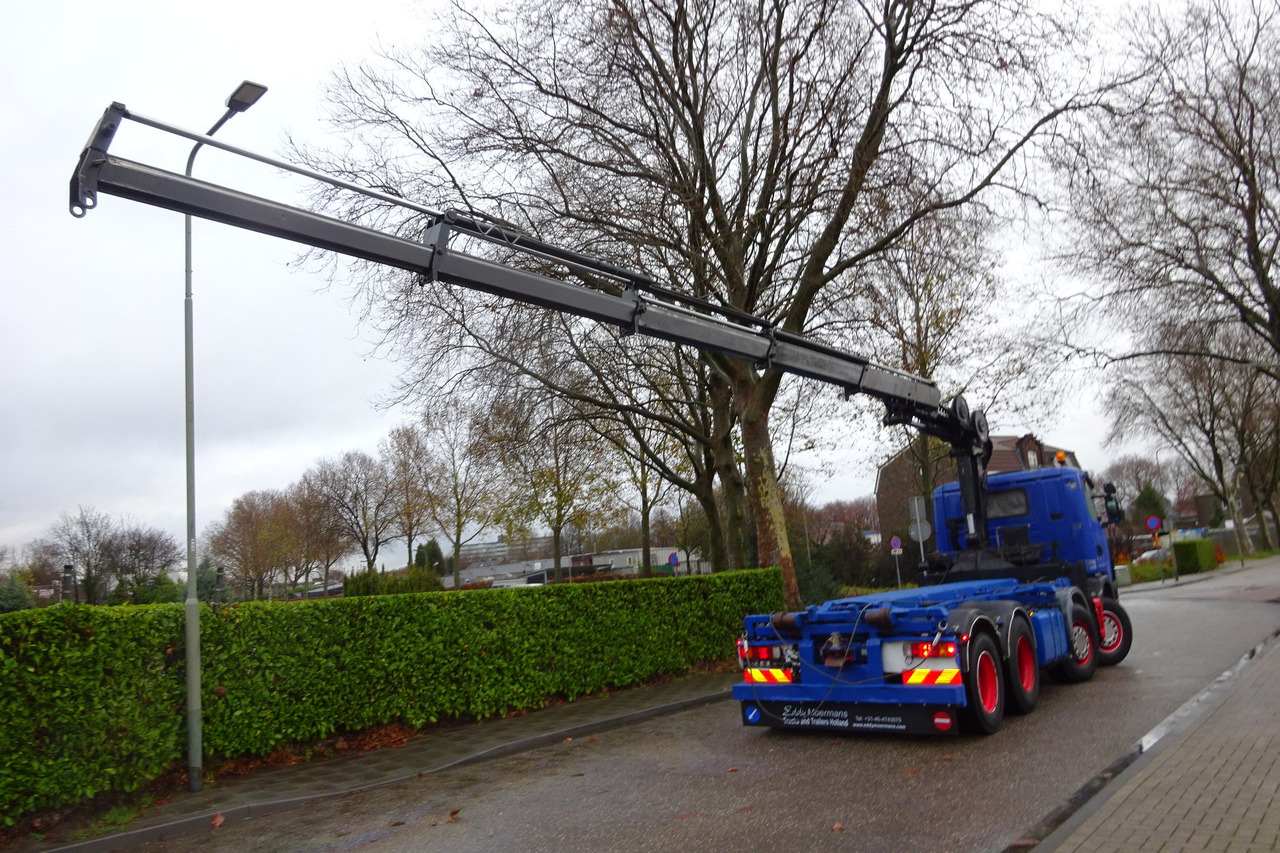 Crane truck Scania R 124G 420 8x2