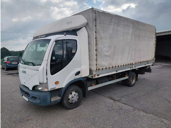 Curtainsider truck  Avia D90, EURO 3, SIDES, HYDRAULIC FRONT