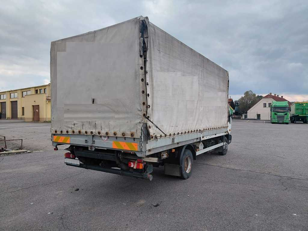 Curtainsider truck Avia D90, EURO 3, SIDES, HYDRAULIC FRONT