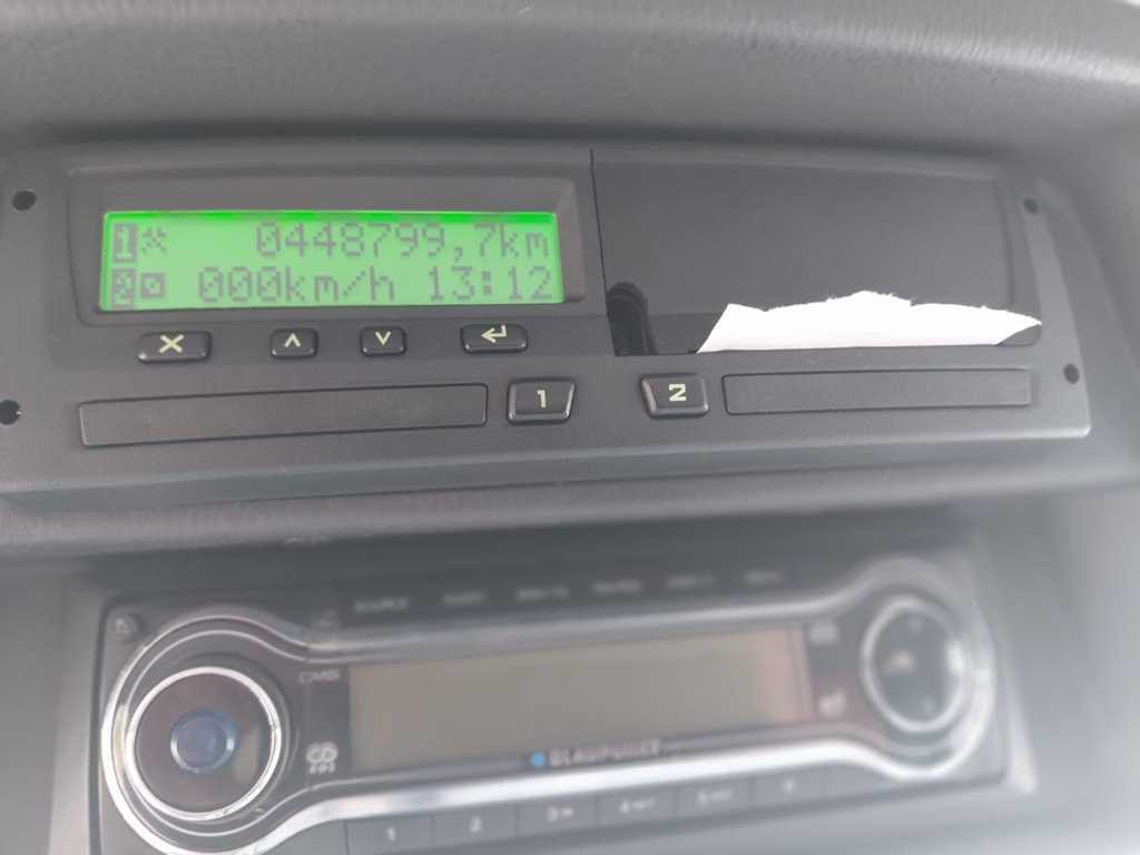 Curtainsider truck Avia D90, EURO 3, SIDES, HYDRAULIC FRONT