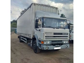 Curtainsider truck DAF 1900 Left hand drive, Turbo Intercooling 18 Ton