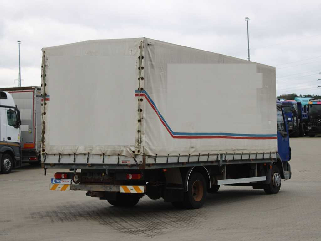 Curtainsider truck DAF FA LF 45.170 E10, EURO 3