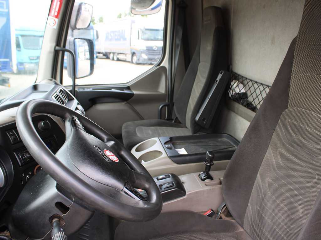 Curtainsider truck DAF FA LF 45, EURO 5, HYDRAULIC FRONT