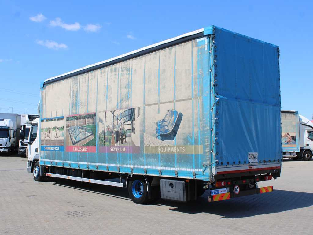 Curtainsider truck DAF LF 250 FA, EURO 6