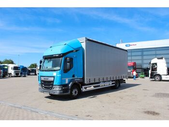 Curtainsider truck DAF LF 290 FA, EURO 6, SLEEPING CABIN