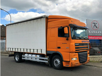 Curtainsider truck DAF XF 105.410 SC EURO5 Pritsche *Munual Gearbox*