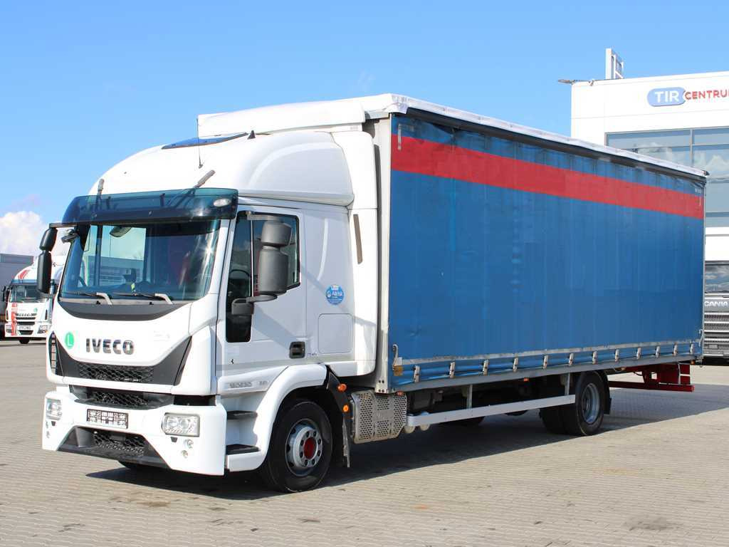 Curtainsider truck Iveco EUROCARGO 120E25, EURO 6