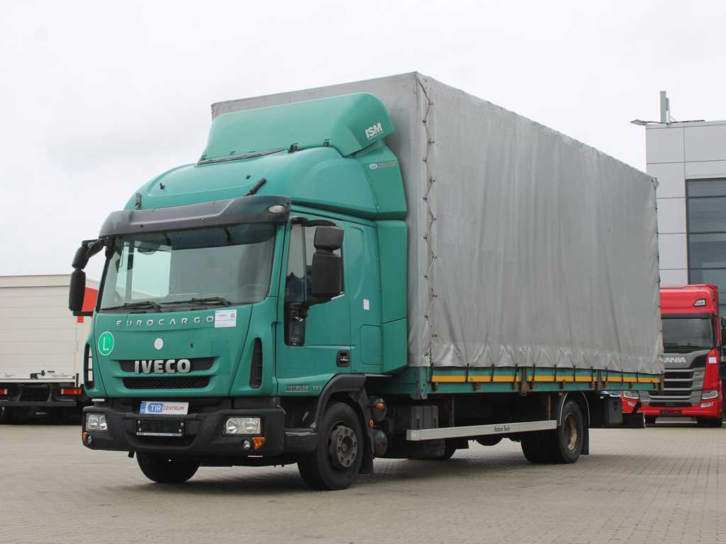 Curtainsider truck Iveco EUROCARGO 120EL22, EURO 5