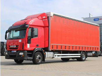 Curtainsider truck  Iveco EUROCARGO 160E28, EURO 6