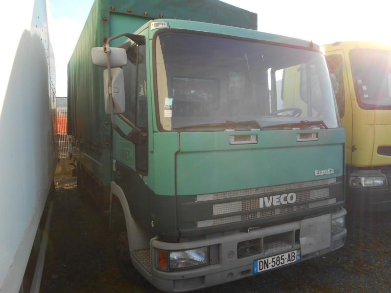 Curtainsider truck Iveco Eurocargo 75E14