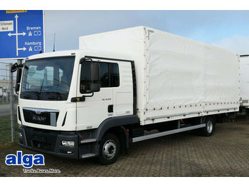 Curtainsider truck MAN 12.220 TGL, 7.200mm lang, GR-FHS, Lbw 1,5to.