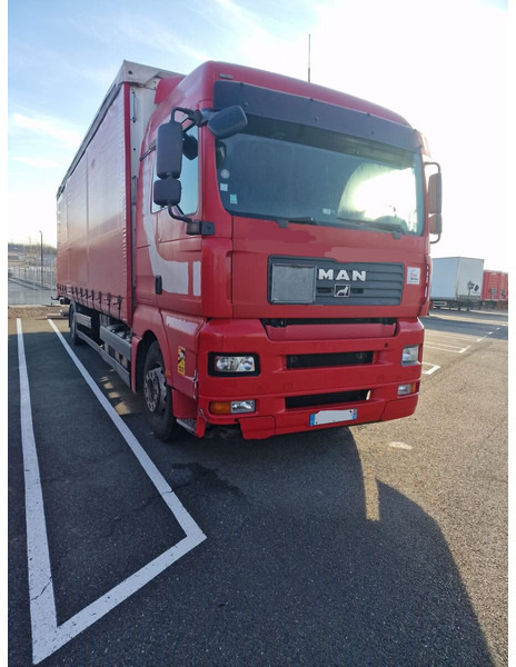 Curtainsider truck MAN 18.380