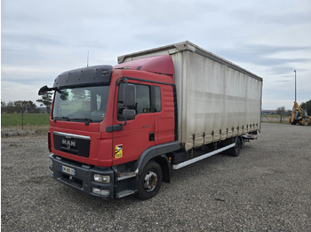 Curtainsider truck MAN TGL 12.250