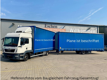 Curtainsider truck MAN TGL 12.250 4x2 BL
