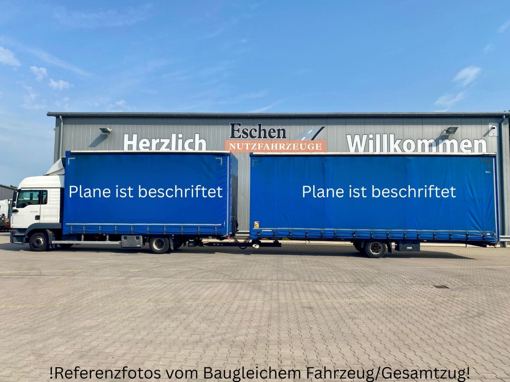 Curtainsider truck MAN TGL 12.250 4x2 BL