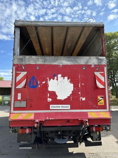 Curtainsider truck MAN TGL 8.180 FBL Plane langes Haus Topsleeper Klima
