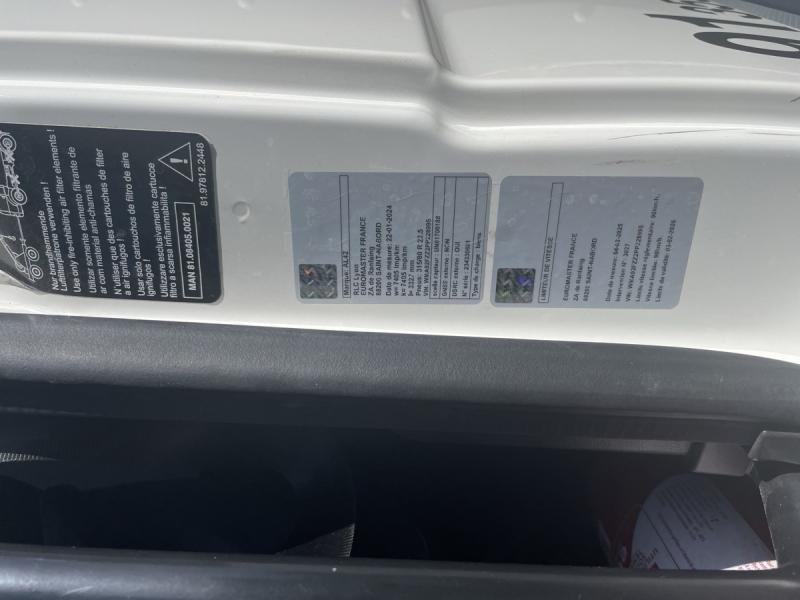 Curtainsider truck MAN TGS 35.480