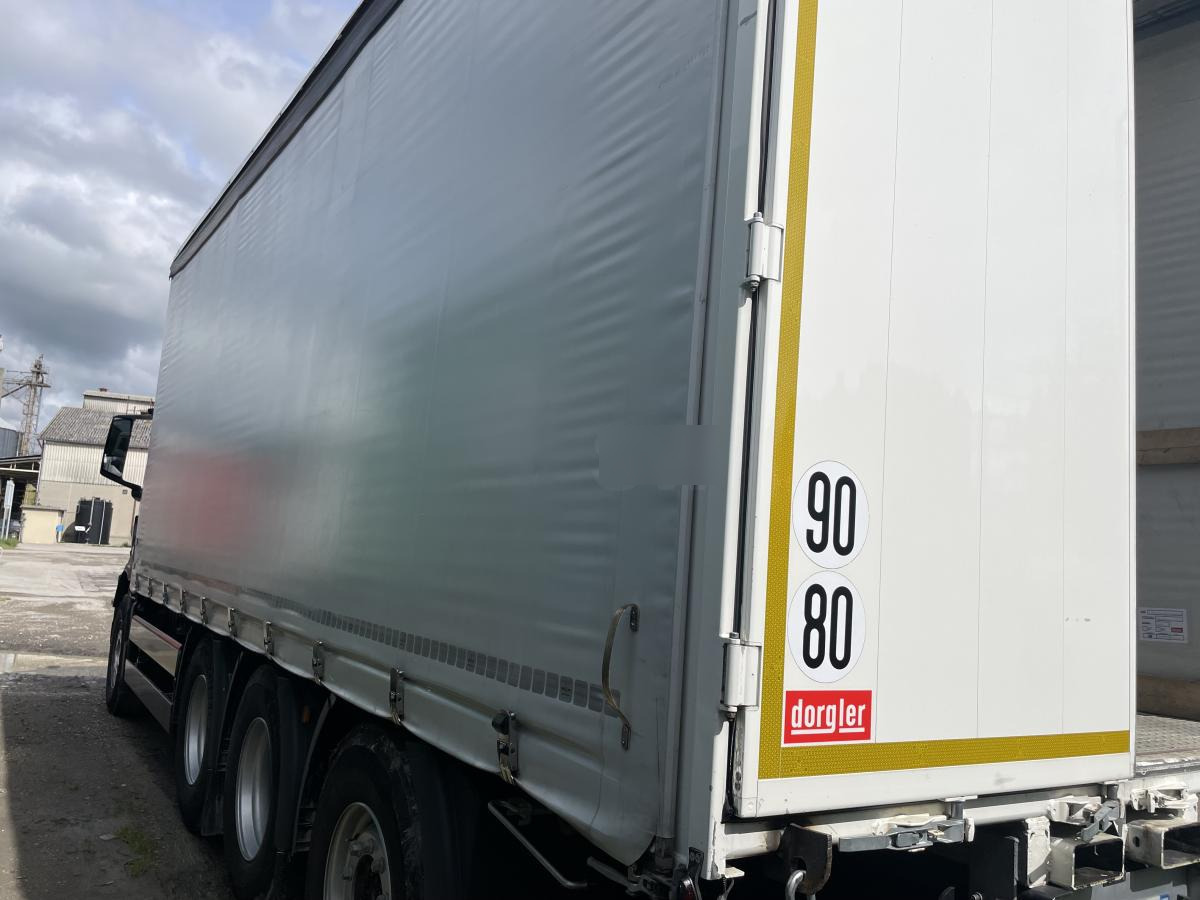 Curtainsider truck MAN TGS 35.480